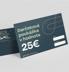 Darčekový poukaz 25 EUR