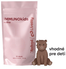 Medveď natural IMMUNO kids malina 134g