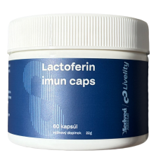 Medveď natural Lactoferin imun caps 60 kapsúl