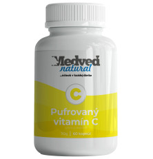 Medveď natural Vitamín C pufrovaný 60 kapsúl