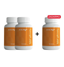 2+1 ZADARMO ATA Mg® 60 gélových kapsúl (180 kapsúl spolu)