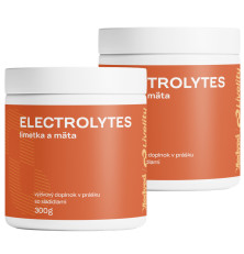 2x ELECTROLYTES 300g lime and mint (spolu 600g)