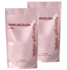 2x IMMUNO kids jahoda 128 g (spolu 256g)