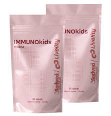 2x IMMUNO kids malina 134 g (spolu 268g)