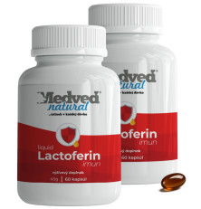 2x Lactoferin imun liquid 60 kapsúl (120 kapsúl spolu)