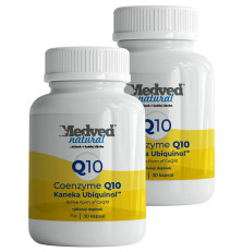 2x Medveď natural Q10 30 kapsúl (60 kapsúl spolu)