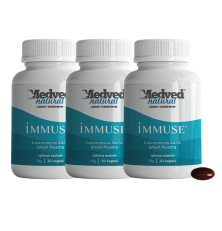 3x IMMUSE 30 softgel kapsúl (90 kapsúl spolu)