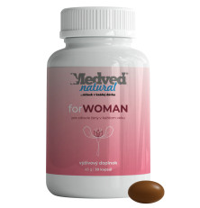Medveď natural forWOMAN 30 kapsúl