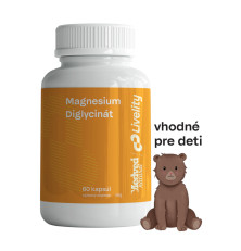 Medveď natural Magnézium diglycinát 60 kapsúl
