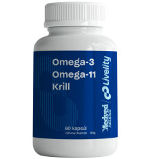Medveď natural Omega 3 + Omega 11 + Krill 60 kapsúl