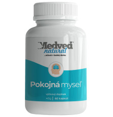 Medveď natural Pokojná myseľ 60 kapsúl