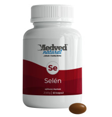 Medveď natural Selén 60 kapsúl