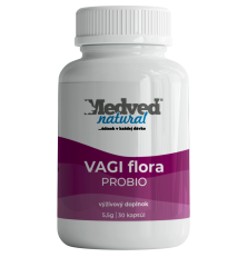 Medveď natural VAGI flora 30 kapsúl